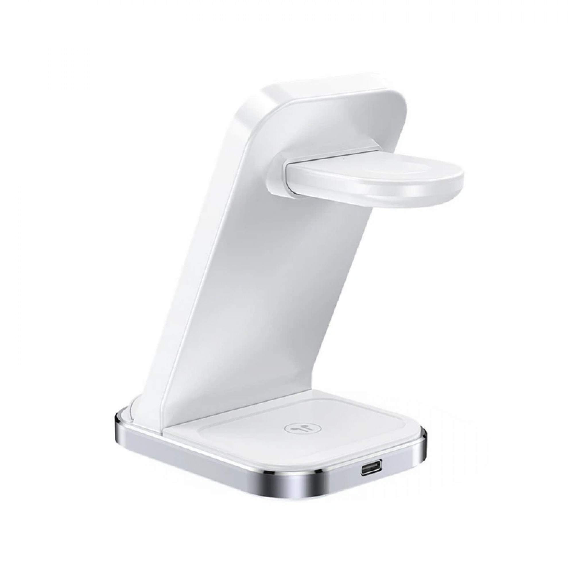 Беспроводной зарядный стенд AceFast E15 3 in 1 White